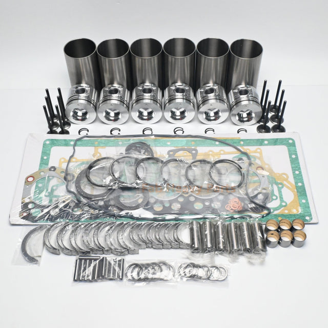 Overhaul Rebuild Kit for Mitsubishi S6S Fits for Caterpillar Bulldozer D3C D3C-DD D4C 933C Hystat LGP 933C Hystat 933C
