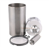 1 hanay ng piston at cylinder liner kit umaangkop yanmar 4tn82 4tn82e 4d82e 4tne82 4tn82l-rmk engine