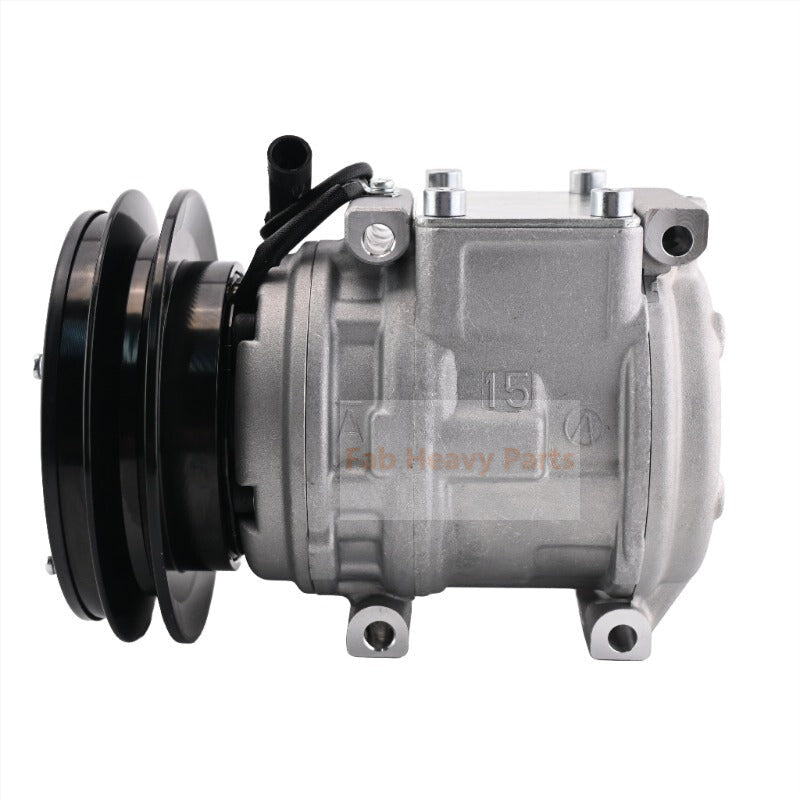 A/C Compressor 33770-50050 Fits pour Kubota Tractor M-100DTC M-100FC M-120DTC M-120FC M7580DT-C M8580DT-C M9580DT-C M110 M120 M7580 M8580 M9580