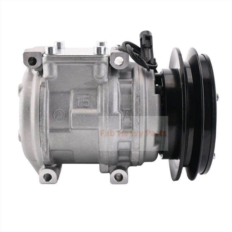 A/C Compressor 33770-50050 Fits pour Kubota Tractor M-100DTC M-100FC M-120DTC M-120FC M7580DT-C M8580DT-C M9580DT-C M110 M120 M7580 M8580 M9580
