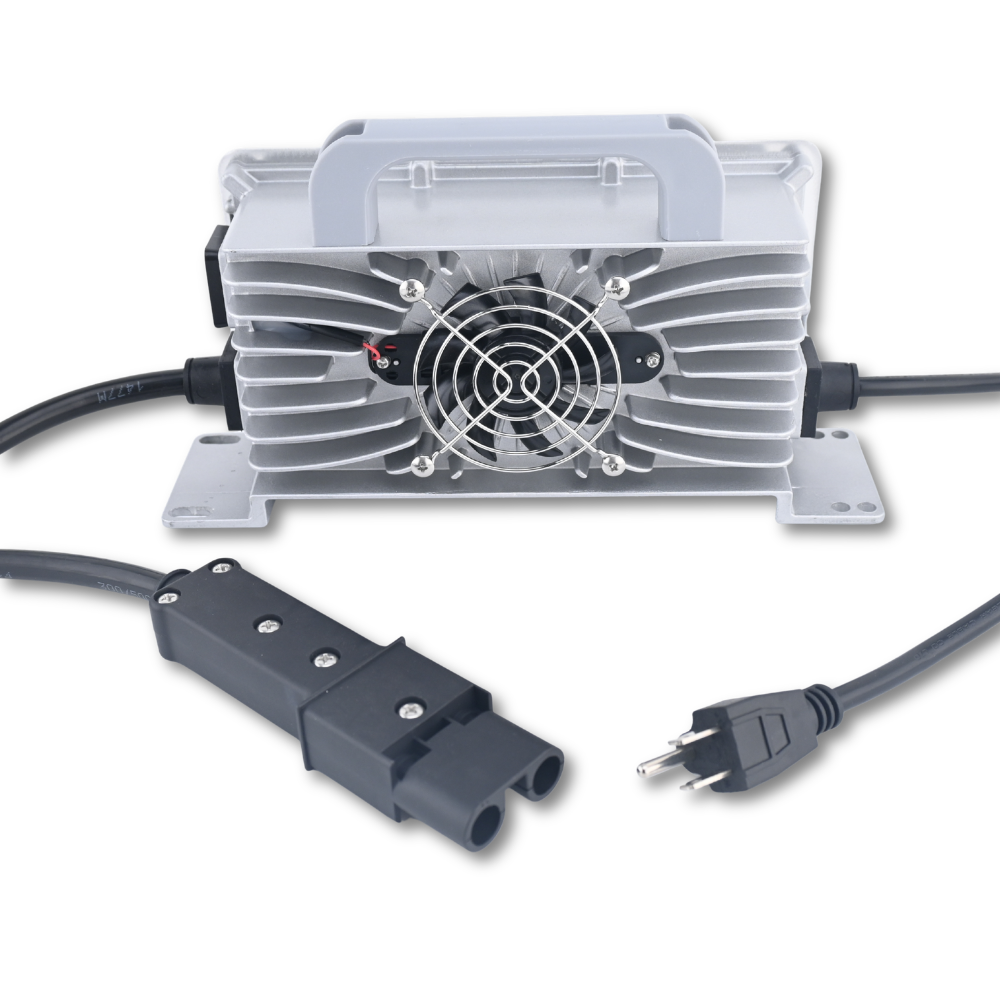 Chargeur de batterie de chariot de golf 48V 15A, prise à 2 broches MAC-SCR48-17-17, convient pour chariot de golf Yamaha G19-G22