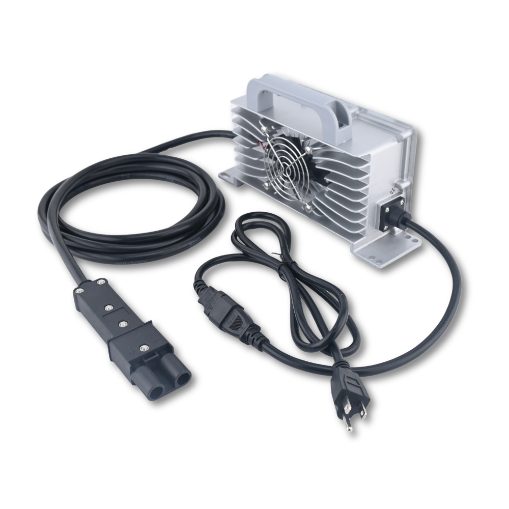 Chargeur de batterie de chariot de golf 48V 15A, prise à 2 broches MAC-SCR48-17-17, convient pour chariot de golf Yamaha G19-G22