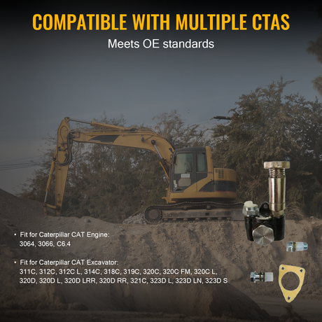 Feed Fuel Pump 255-2969 2552969 Fits for Caterpillar CAT Engine 3064 3066 C6.4 Excavator 311C 312C 318C 320C 321C