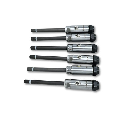6 PCS Fuel Injector 130-1804 1301804 0R8787 0R-8787 7W7033 7W-7033 Fits for Caterpillar CAT Engine 3408B 3412C, Remanufactured