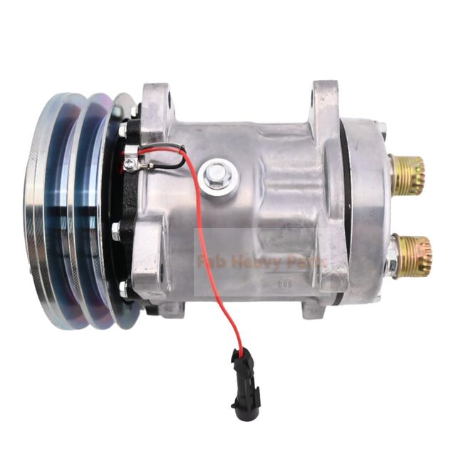 A/C Compressor 19997552 Fits for McCormick Tractor CX100 CX105 CX110 CX95 MC100 MC90 MTX110 XTX215 ZTX230