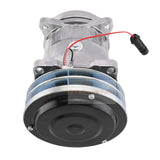 A/C Compressor 19997552 Fits for McCormick Tractor CX100 CX105 CX110 CX95 MC100 MC90 MTX110 XTX215 ZTX230