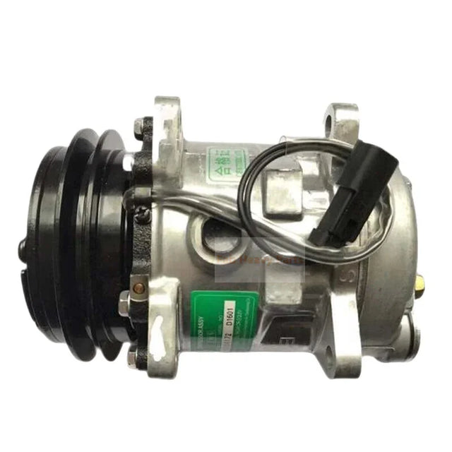 SD5H09 A/C Compresseur 422-6493 4226493 Fits pour Caterpillar Cat 303.5e2 303Cr 304.5E2 304E2 304CR 305.5E 305.5E2 305CR 305E2 306E2