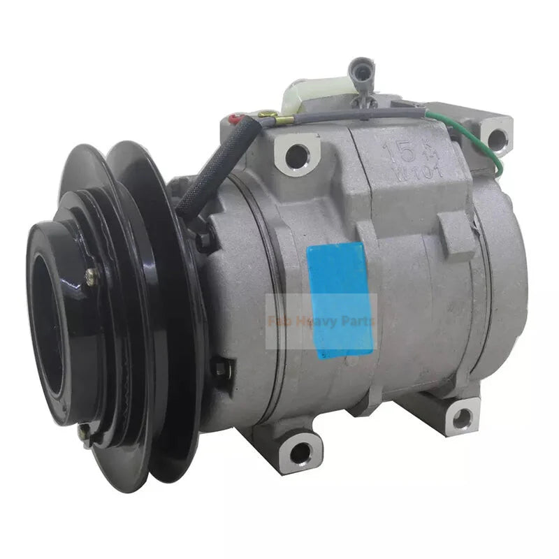 Compressor 10S15C A/C 447220-5061, adequado para caminhão Isuzu, adequado para Giga Bornéu dianteiro