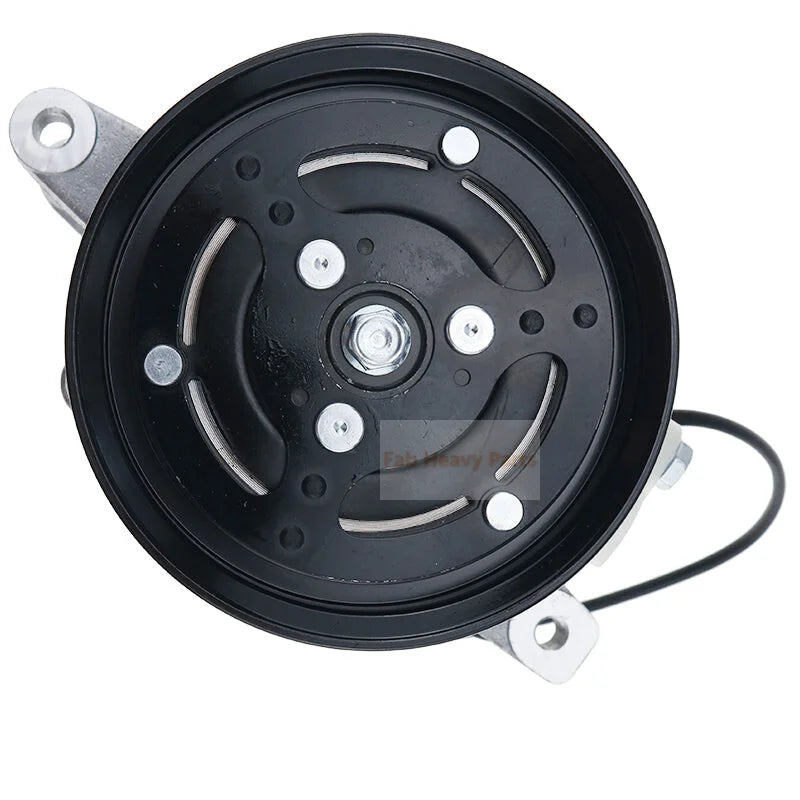 SV07E A/C Compressor 447280-3080 Fits for Kubota Tractor M126 M135 M6 Tractor With 6 Groove Pulley