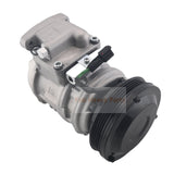 A/C-kompressor m/clutch 2208-6013B Passer til Doosan DL200 DL220 DL250 DX140LC DX160LC