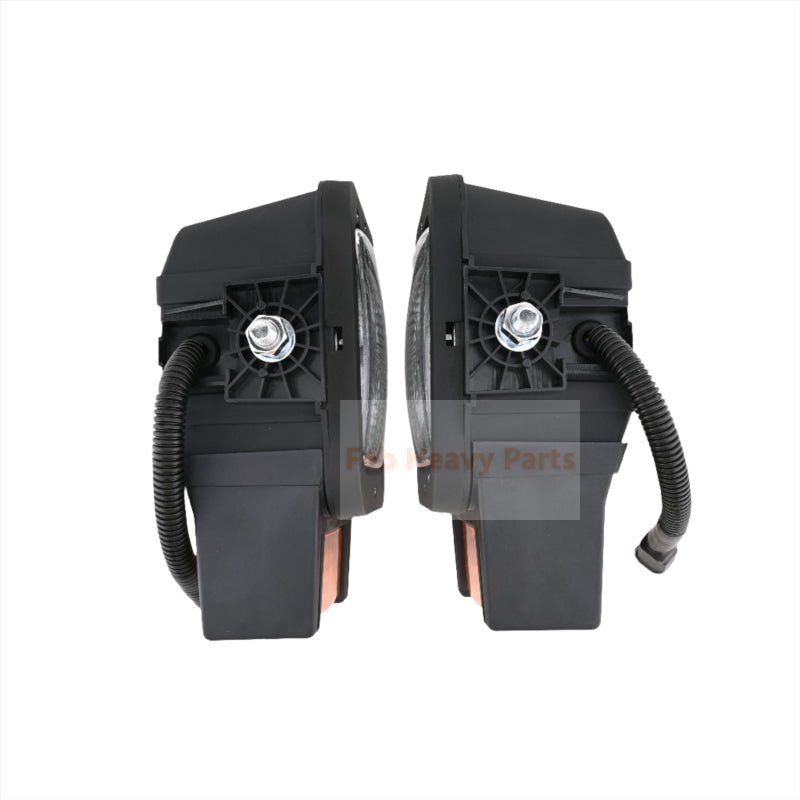 A Pair Floodlamp AT330210 AT330211 Fits for John Deere Engine 4024 4045 5030 Loader 204K 244K 304J 344K - Fab Heavy Parts