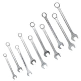 10 PCS SAE Jumbo Combination Wrench Set Extra Large, SAE 1-5/16", 1-3/8", 1-7/16", 1-1/2", 1-5/8", 1-11/16", 1-3/4", 1-13/16", 1-7/8", 2" --Chrome Plated