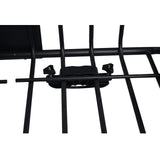 Rooftop Cargo Carrier Basket Motoring Roof Rack Top Mount Rack 64" Capacity 150 lbs--Black