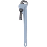 24 inch Aluminum Straight Pipe Wrench Heavy Duty Plumbers Easy to Carry Hangable Design