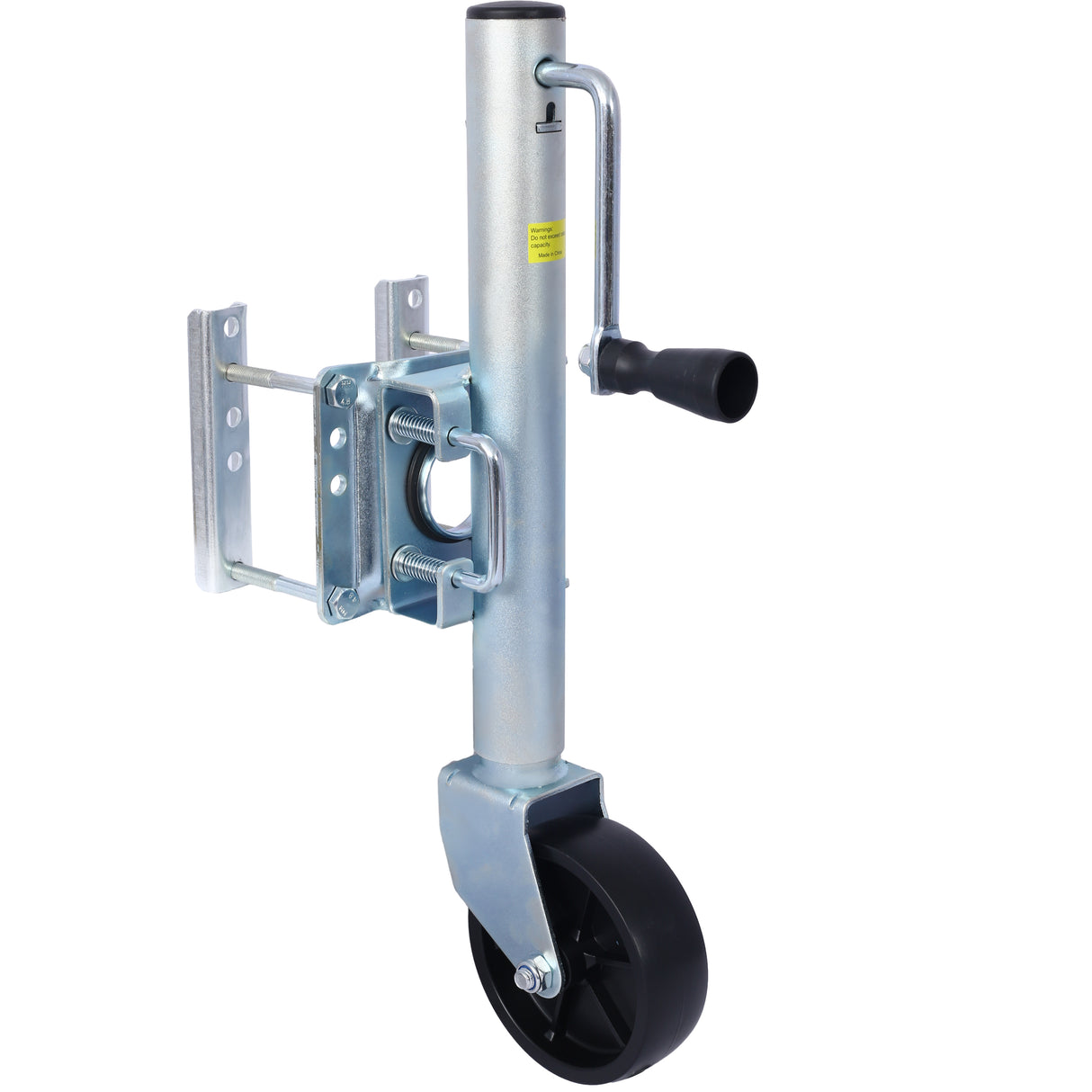 Trailer Jack Boat 32.8 in Bolt-on Tongue Capacity 1000 lb with PP Wheels and Handle
