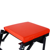 Top Automotive Engine Creeper 42.5"-66" 330 LBS Capacity High Top 4 Swivel Caster Wheels Padded Deck Foldable