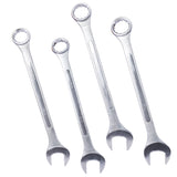 4 piraso jumbo kumbinasyon wrench set SAE chrome na may plated na may storage bag 2-1/8 2-1/4 2-3/8 2-1/2-pulgada