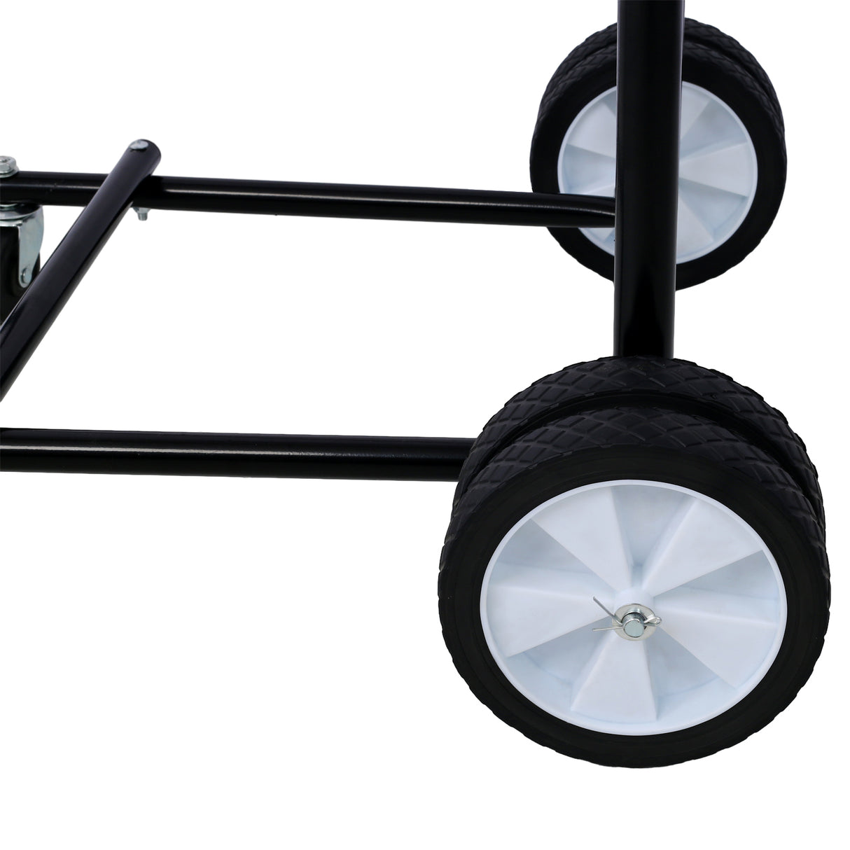 Motor Stand Engine Carrier Cart Dolly 315lbs Capacity w/Wheels Wood