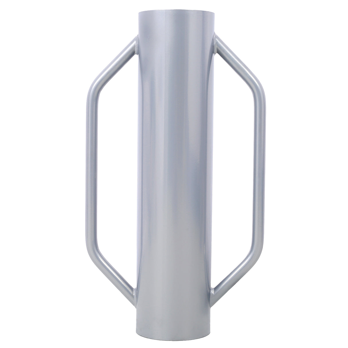 Iron Fence Post Driver with Handle 30LB Heavy Duty T Post Pounder Rammer--Grey