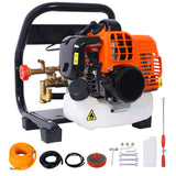 33CC Portable Garden Spraying Machine 2-Stroke 1.5HP Gas Powered Agricultural Mist Duster Back Sprayer Agricultural Equipment