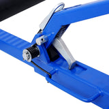 Set of 2 Wheel Dolly Car Skates Vehicle Positioning Hydraulic Tire Jack Ratcheting Foot Pedal Lift 1,250lbs--Blue
