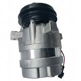 A/C Compressor 11M6 - 54020 & Dryer - Receiver 11M6 - 54040 for Hyundai Excavator R55 - 3 R55W - 3 R95W - 3 R95W3 - Fab Heavy Parts