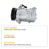 A/C Compressor 183309 Fits for Maserati Coupe Quattroporte Spyder 4200GT SD1230 1230F - Fab Heavy Parts