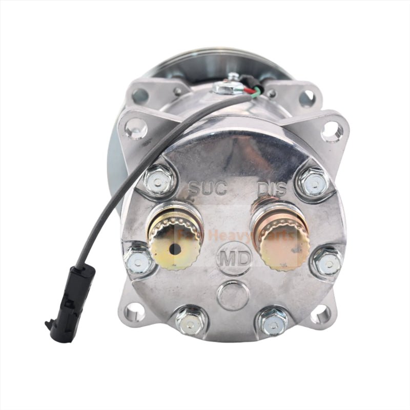 A/C Compressor 1990760C2 1990760C1 Fits for Case Crawler Tractor 1150K 850 850E 850G 855E - Fab Heavy Parts