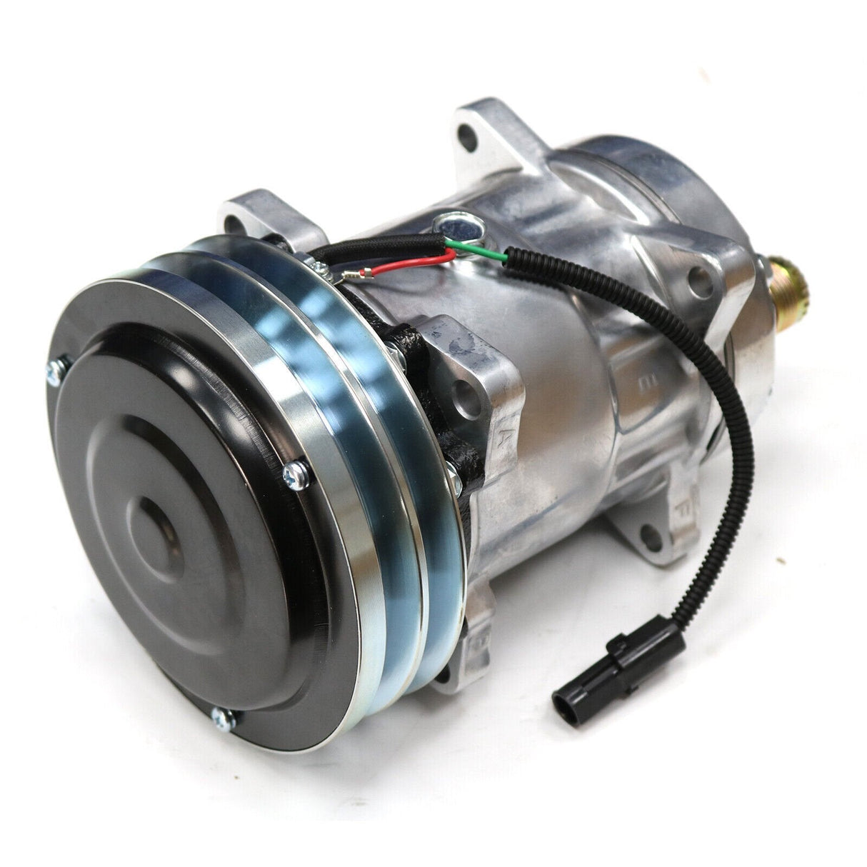 A/C Compressor 1990760C2 1990760C1 Fits for Case Crawler Tractor 1150K 850 850E 850G 855E - Fab Heavy Parts