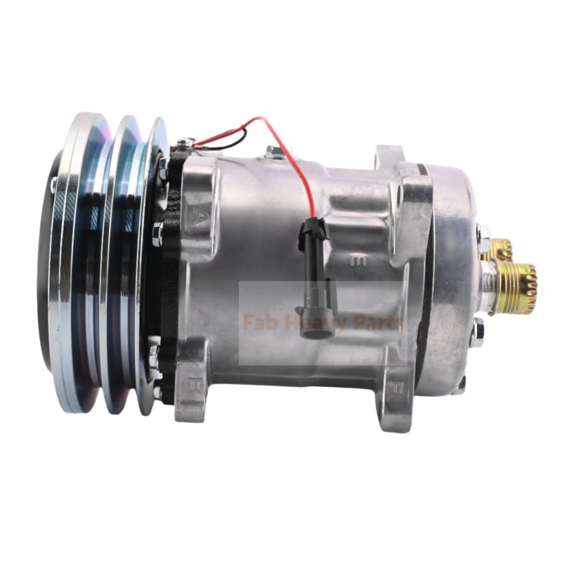 A/C Compressor 19997552 Fits for McCormick Tractor CX100 CX105 CX110 CX95 MC100 MC90 MTX110 XTX215 ZTX230 - Fab Heavy Parts