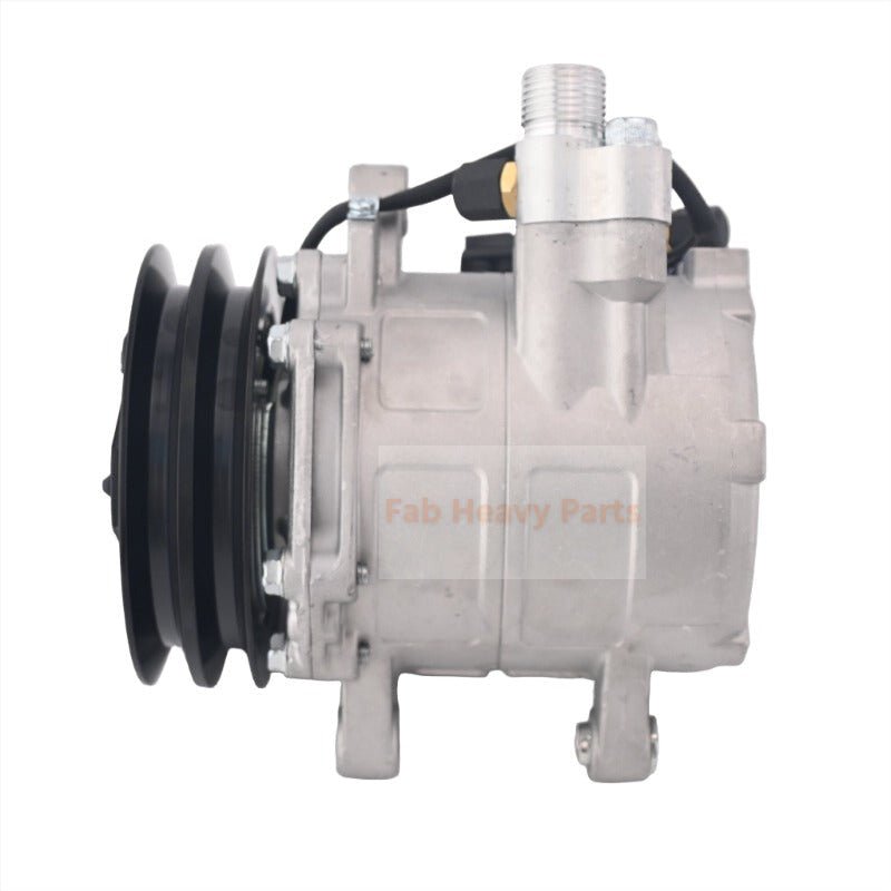 AC Compressor 218 - 6833 2186833 Fits for Caterpillar CAT Engine 3024C 3044C C2.2 C3.4 Skid Steer Loader 226B 226B3 232B 236B 242B 252B 268B - Fab Heavy Parts