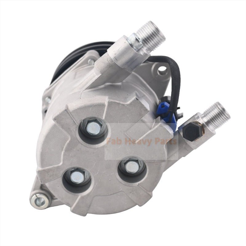 AC Compressor 218 - 6833 2186833 Fits for Caterpillar CAT Engine 3024C 3044C C2.2 C3.4 Skid Steer Loader 226B 226B3 232B 236B 242B 252B 268B - Fab Heavy Parts