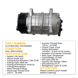 A/C Compressor 22 - 47820 - 000 2247820000 Fits for Freightliner Fits for Caterpillar CAT 3126B Engine - Fab Heavy Parts