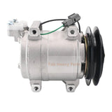 A/C Compressor 24V 4719131 Fits for John Deere 120D 135D 160DLC 200DLC 225DLC 240DLC - Fab Heavy Parts