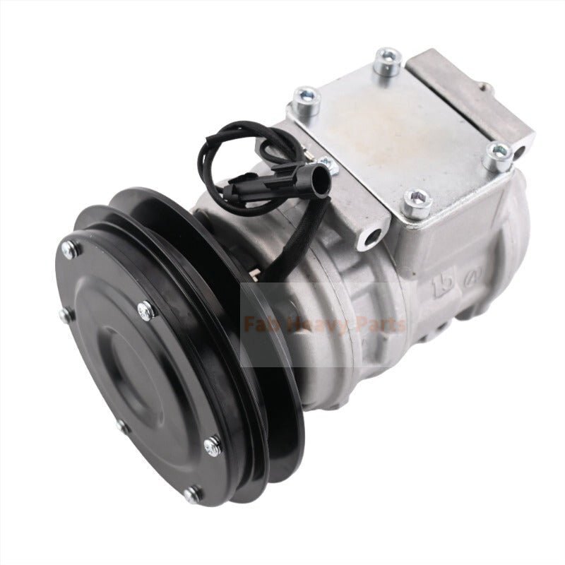 A/C Compressor 33770 - 50050 & Receiver Drier 3F999 - 01740 Fits for Kubota Tractor M110 M120 M7580 M8580 M9580 - Fab Heavy Parts