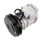 A/C Compressor 33770 - 50050 & Receiver Drier 3F999 - 01740 Fits for Kubota Tractor M110 M120 M7580 M8580 M9580 - Fab Heavy Parts