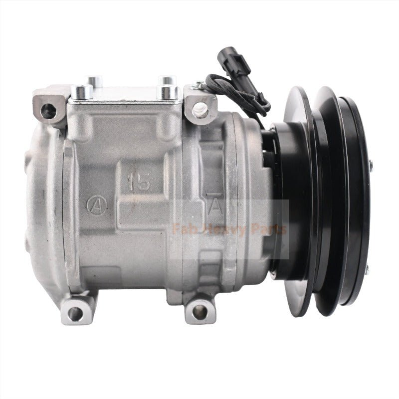 A/C Compressor 33770 - 50050 & Receiver Drier 3F999 - 01740 Fits for Kubota Tractor M110 M120 M7580 M8580 M9580 - Fab Heavy Parts