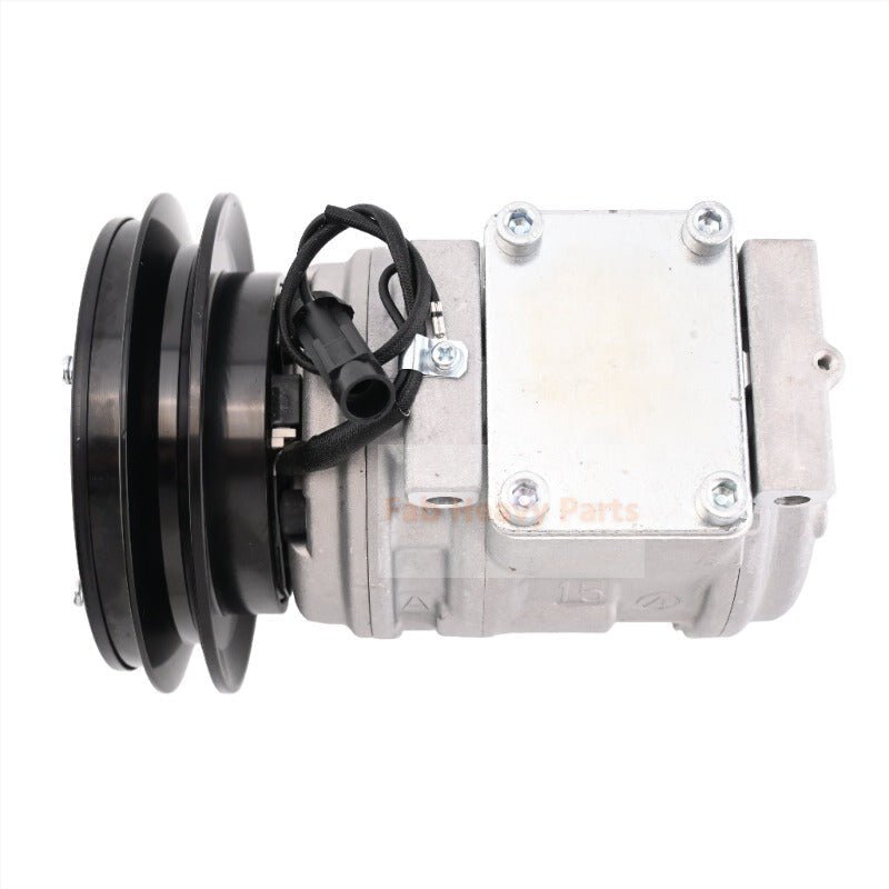 A/C Compressor 33770 - 50050 & Receiver Drier 3F999 - 01740 Fits for Kubota Tractor M110 M120 M7580 M8580 M9580 - Fab Heavy Parts