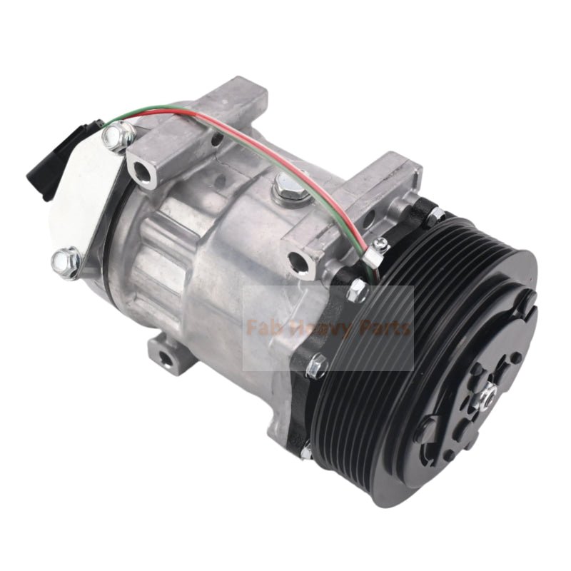 A/C Compressor 372 - 9493 3729493 Fits for Caterpillar CAT Excavator 312D2 312E 312F 313F 316F 318F 323F 325F Engine C4.4 3054C - Fab Heavy Parts