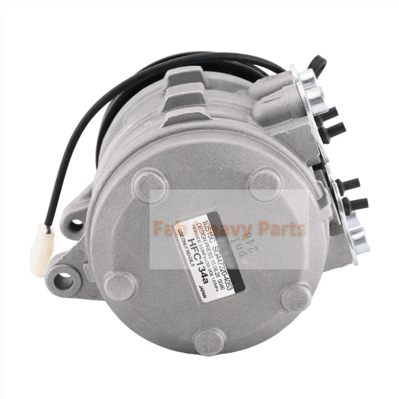 A/c Compressor 447200 - 7443 T0070 - 87290 Fits For Kubota M6800 M8200 M9000 L3600 L3710 L4200 L4310 L4610 - Fab Heavy Parts