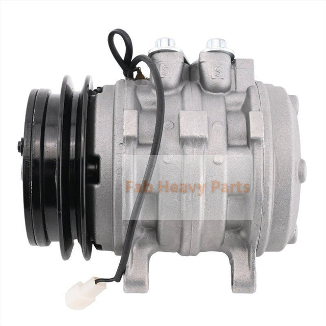 A/c Compressor 447200 - 7443 T0070 - 87290 Fits For Kubota M6800 M8200 M9000 L3600 L3710 L4200 L4310 L4610 - Fab Heavy Parts