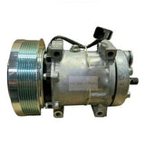 A/C Compressor 464 - 2120 4642120 Fits for Caterpillar CAT Engine C4.4 C4.4B Compact Wheel Loader 910K 910M 914K 914M 918M 920K - Fab Heavy Parts