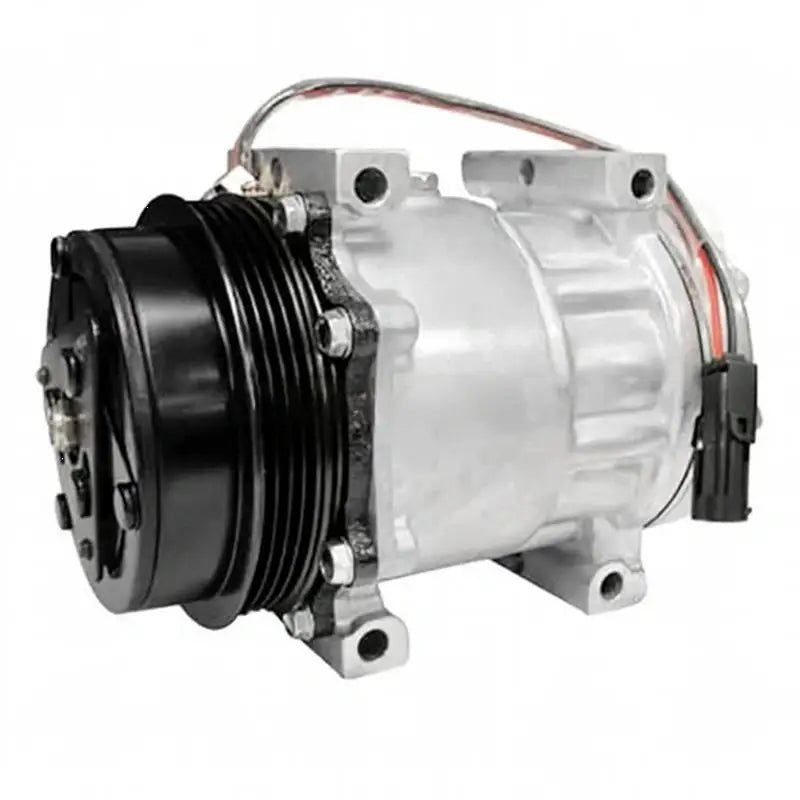 A/C compressor 504224553 for CASE Engine A8000 A8800 New Holland Comine CR9070 CR9080 CR9090 CR960 CR970 CR980 CX8070 CX8080 CX8090 CX860 CX880 Harvester FR850 A2 FR9040 FR9050 FR9060 FR9080 FR9090 FX30 FX40 FX50 - Fab Heavy Parts