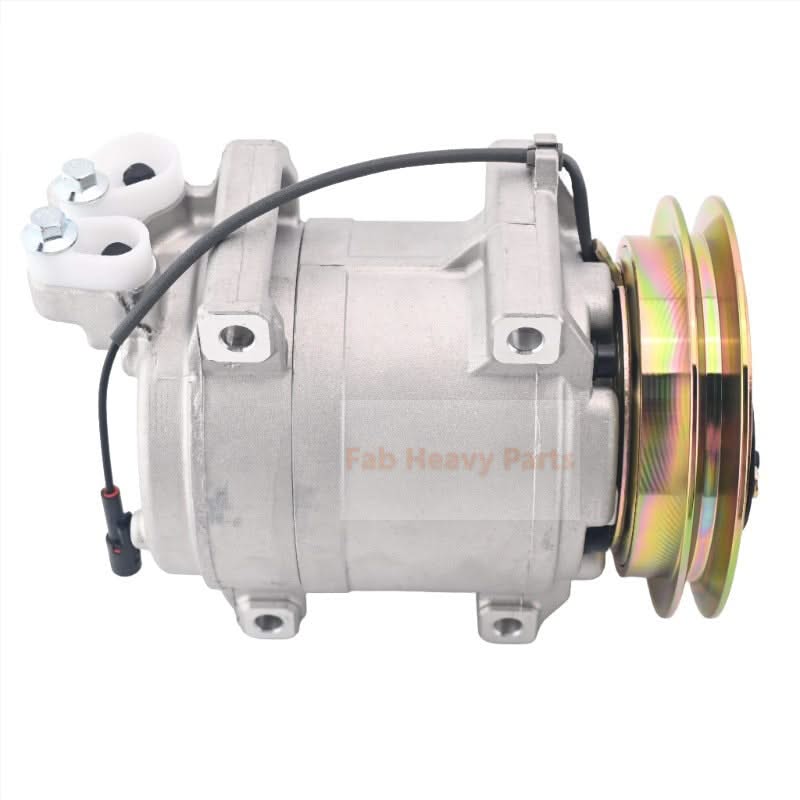 A/C Compressor 506012 - 2320 506211 - 9720 897386 - 3490 Fits for Isuzu 2005 - 2010 NPR 5.2L, 2005 - 2010 NQR 5.2L Truck - Fab Heavy Parts