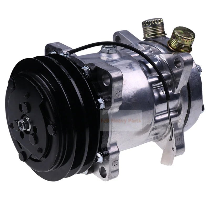 A/C Compressor 5165548 Fits for New Holland F100 F115 F130 F140 VM340 VM460 - Fab Heavy Parts