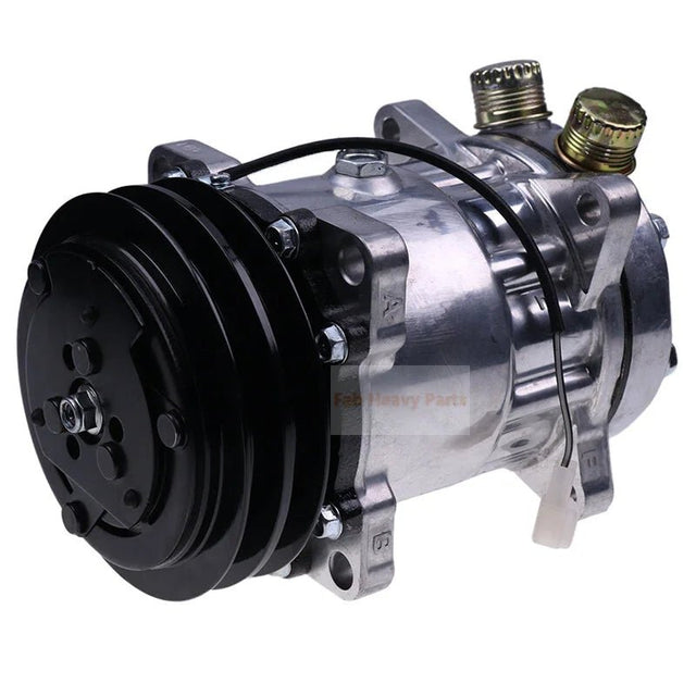 A/C Compressor 5165548 Fits for New Holland F100 F115 F130 F140 VM340 VM460 - Fab Heavy Parts