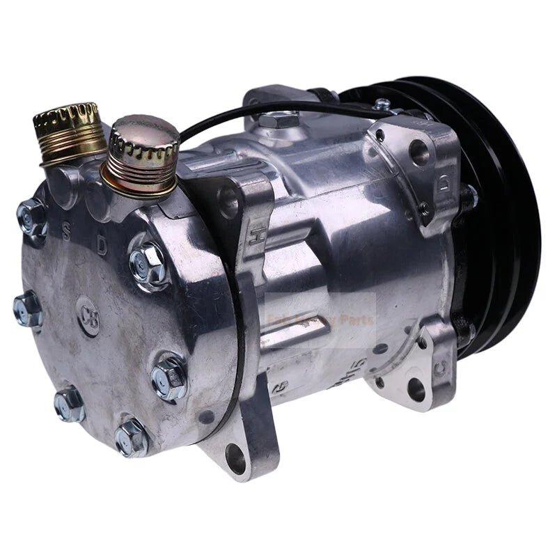 A/C Compressor 5165548 Fits for New Holland F100 F115 F130 F140 VM340 VM460 - Fab Heavy Parts