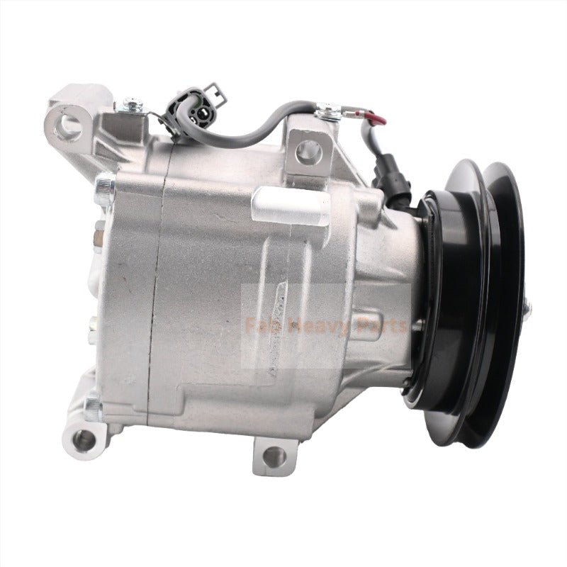 A/C Compressor 6A671 - 97114 & Receiver Drier 3F999 - 01740 Fits for Kubota Tractor M105 M105S M95SD M108 M4900 M5700 M6800 M8200 L3240 L3940 L4630 - Fab Heavy Parts