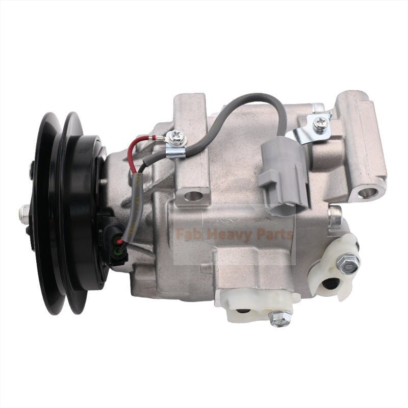 A/C Compressor 6A671 - 97114 & Receiver Drier 3F999 - 01740 Fits for Kubota Tractor M105 M105S M95SD M108 M4900 M5700 M6800 M8200 L3240 L3940 L4630 - Fab Heavy Parts