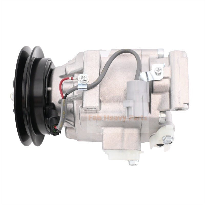 A/C Compressor 6A671 - 97114 & Receiver Drier 3F999 - 01740 Fits for Kubota Tractor M105 M105S M95SD M108 M4900 M5700 M6800 M8200 L3240 L3940 L4630 - Fab Heavy Parts